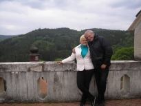 já a moje žena Miladka na Pernštejně 2013