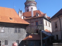 zámek Český Krumlov srpen 2013