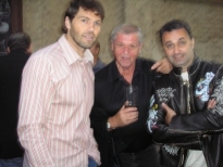 Jaromír Jágr a Martin Dejdar