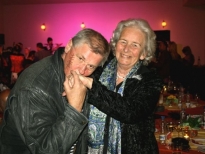 hraběnka Salm u mě na statku