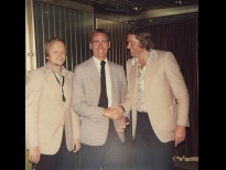 setkání s kosmonautem Apollo 7 V.Cunninghamem