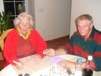 hraběnka Salm u mě na statku