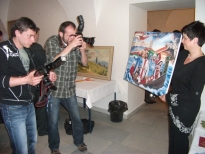 Dražba obrazu Karla Gotta - Diakonie  VSETÍN - pat