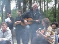 setkání  na táboře s dětmi - Klubíčko