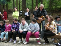 na táboře u Bruntálu -Klubíčko